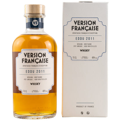 Distillerie des Menhirs | Eddu | 2011/2021 | Version Francaise | French Whisky | 0,7l | 48%GET A BOTTLE