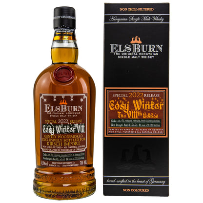 ElsBurn | Cosy Winter VIII 2022 | The Original Hercynian Single Malt German Whisky | 0,7l | 52,3%GET A BOTTLE